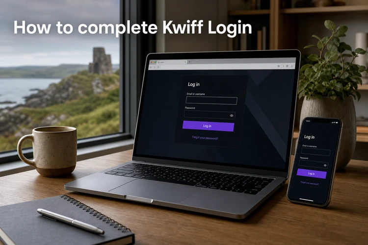 How to complete Kwiff Login